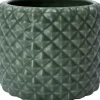 Intratuin bloempot Floris groen D 18 H 16 cm