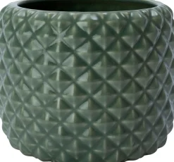 Intratuin bloempot Floris groen D 18 H 16 cm