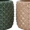 Intratuin bloempot Floris taupe D 16 H 14 cm