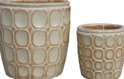 Intratuin bloempot Gabriel beige D 39 H 38 cm