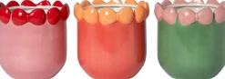 Intratuin bloempot Garo roze D 16 H 17 cm