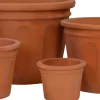 Intratuin bloempot Gary terracotta D 30 H 23 cm
