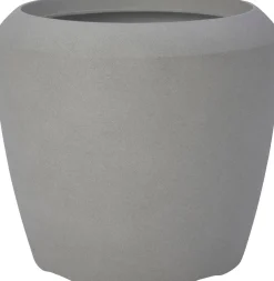 Intratuin bloempot Gijón grijs D 34 H 31 cm
