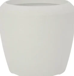 Intratuin bloempot Gijón wit D 34 H 31 cm