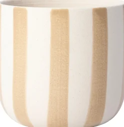 Intratuin bloempot Ginny beige D 14 H 12,3 cm