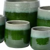 Intratuin bloempot Goro groen D 26 H 24 cm