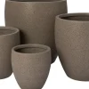 Intratuin bloempot Hanneke grijs D 26 H 26 cm