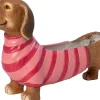 Intratuin bloempot Happy Hotdog Crew roze 55 x 18 x 35 cm