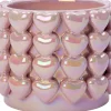 Intratuin bloempot Hartjes roze D 19 H 14 cm