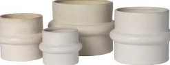 Intratuin bloempot Helle crème D 19,5 H 15,5 cm