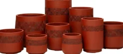Intratuin bloempot Henry terracotta D 32 H 26 cm