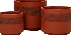 Intratuin bloempot Henry terracotta D 32 H 26 cm
