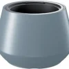 Intratuin bloempot Heos grijs D 43,6 H 29,9 cm