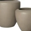 Intratuin bloempot Ibiza donkergrijs D 42 H 40 cm