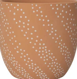 Intratuin bloempot Ids terracotta D 13,5 H 12,5 cm