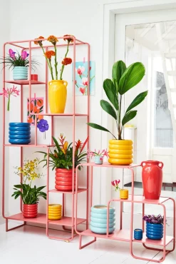 Intratuin bloempot Ilva lichtblauw D 7 H 7 cm