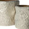 Intratuin bloempot Jari crème D 25 H 25 cm