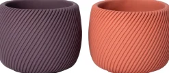 Intratuin bloempot Jela terracotta D 15 H 13 cm