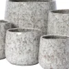 Intratuin bloempot Jinan crème D 21 H 19 cm