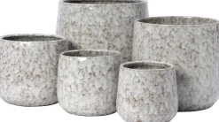 Intratuin bloempot Jinan crème D 29 H 27 cm