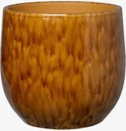 Intratuin bloempot Jin terracotta D 16 H 18 cm