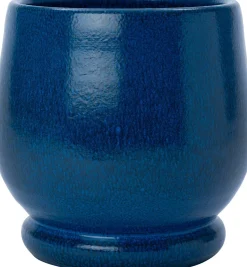 Intratuin bloempot Joah blauw D 21 H 21 cm