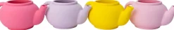 Intratuin bloempot Jody theepot roze 26 x 19 x 12 cm