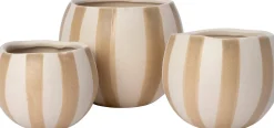 Intratuin bloempot Jude beige D 16,7 H 13,8 cm