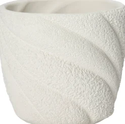 Intratuin bloempot Julot wit D 13 H 11 cm