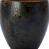 Intratuin bloempot Juna bruin / blauw D 16 H 16 cm
