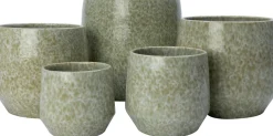 Intratuin bloempot Jurre groen D 21 H 19 cm