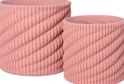 Intratuin bloempot Kari roze D 18 H 16,5 cm