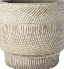 Intratuin bloempot Katya bruin D 22 H 20 cm
