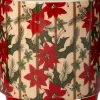 Intratuin bloempot Kerstster op poten wit / rood D 10,5 H 11 cm