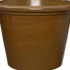 Intratuin bloempot Kik bruin D 35 H 27 cm