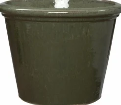 Intratuin bloempot Kik groen D 35 H 27 cm