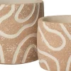 Intratuin bloempot Kyo beige D 14,5 H 13 cm
