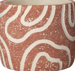 Intratuin bloempot Kyo terracotta D 8 H 7 cm