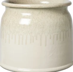 Intratuin bloempot Lelu crème D 20 H 16 cm