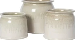 Intratuin bloempot Lelu crème D 18 H 15 cm