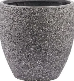 Intratuin bloempot Leo grijs D 87 H 87 cm
