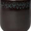Intratuin bloempot Leonie grijs / blauw D 13 H 16 cm