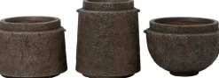 Intratuin bloempot Lev bruin D 39,5 H 26 cm