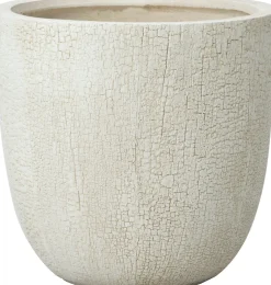 Intratuin bloempot Lex beige D 35 H 34 cm