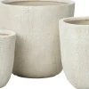 Intratuin bloempot Lex beige D 28 H 27 cm