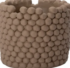 Intratuin bloempot Lian bruin D 16,5 H 14 cm