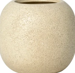 Intratuin bloempot Linda beige D 34 H 30 cm