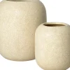 Intratuin bloempot Linda beige D 34 H 38 cm