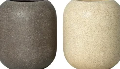 Intratuin bloempot Linda beige D 34 H 38 cm