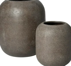 Intratuin bloempot Linda bruin D 34 H 38 cm